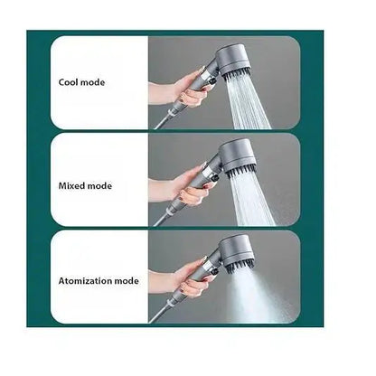 3 Modes Shower Head